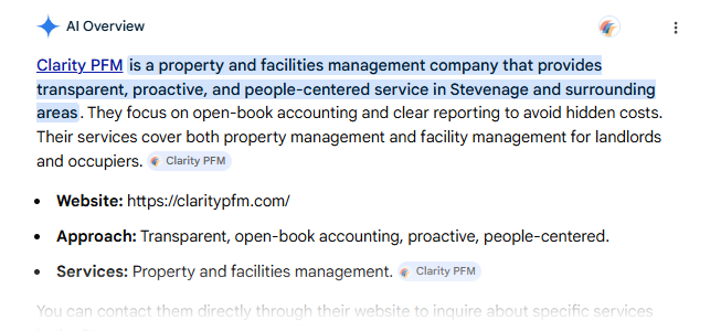 Content Strategy leading to AI citation